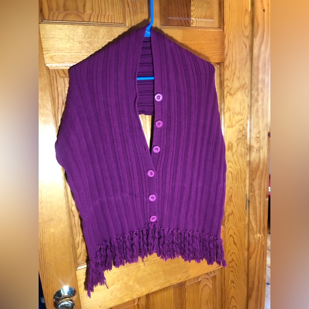 Women’s Purple Shawl, One Size Fits Most